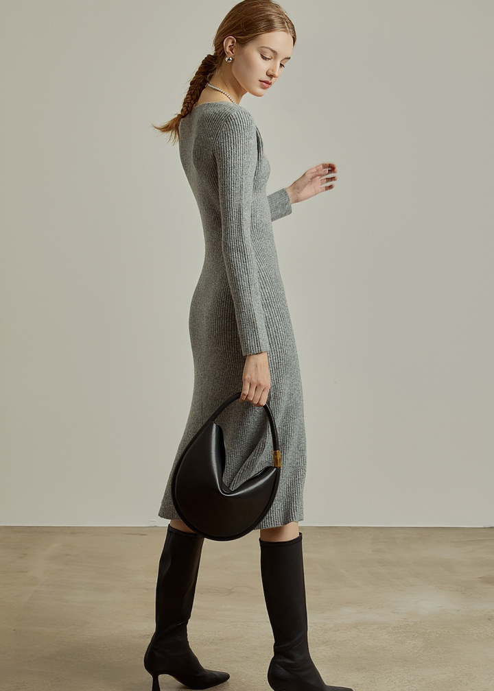 BOLERO STYLE KNIT DRESS