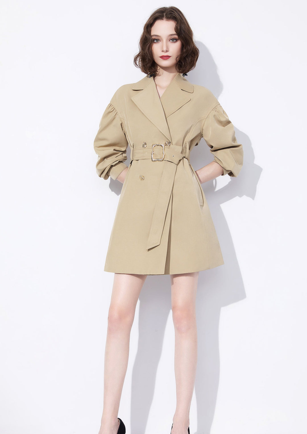 SHORT TRENCH COAT