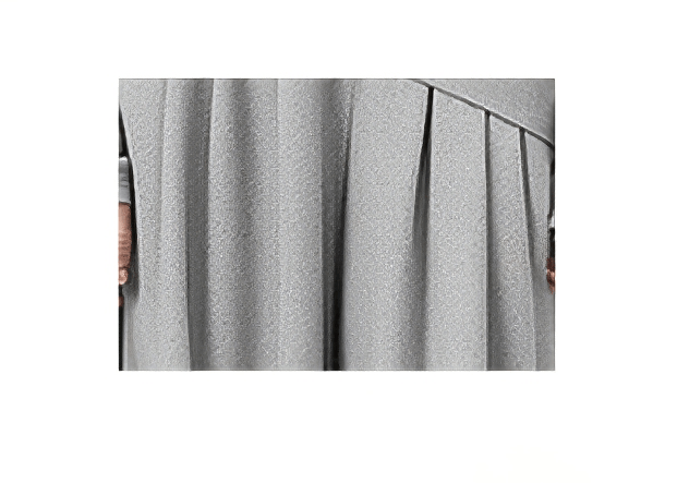 ASYMMETRICAL OFF - SHOULDER SWEATER & WIDE LEG PANTS - ANLEM