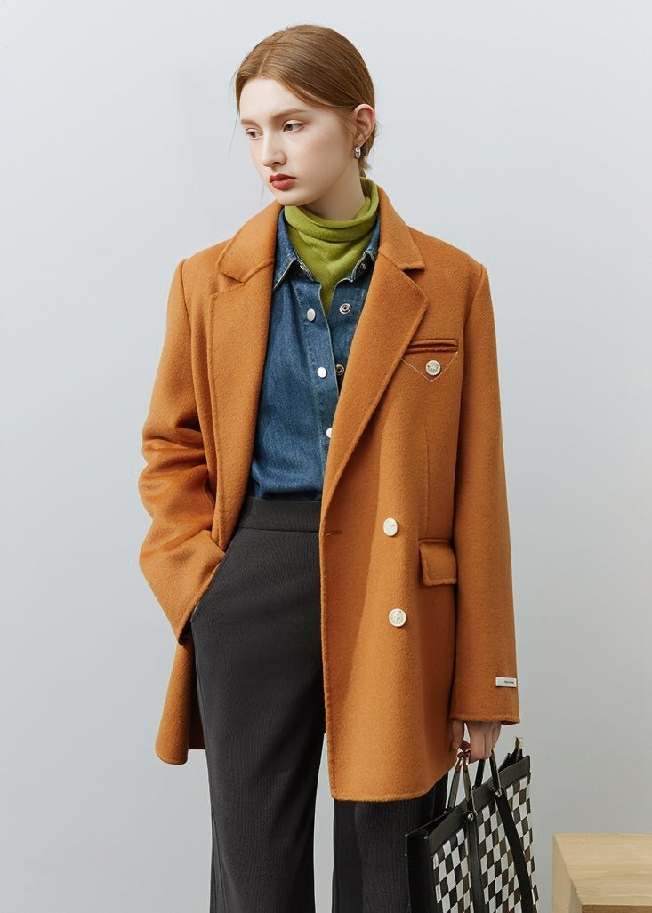 BLAZER SHORT TWEED COAT - ANLEM