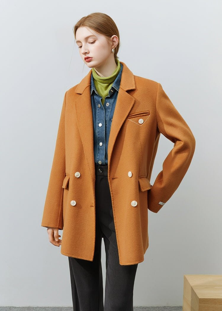 BLAZER SHORT TWEED COAT - ANLEM