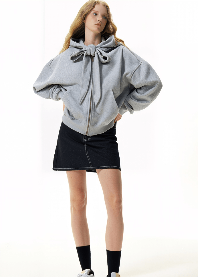 BOW TIE HOODIE - ANLEM