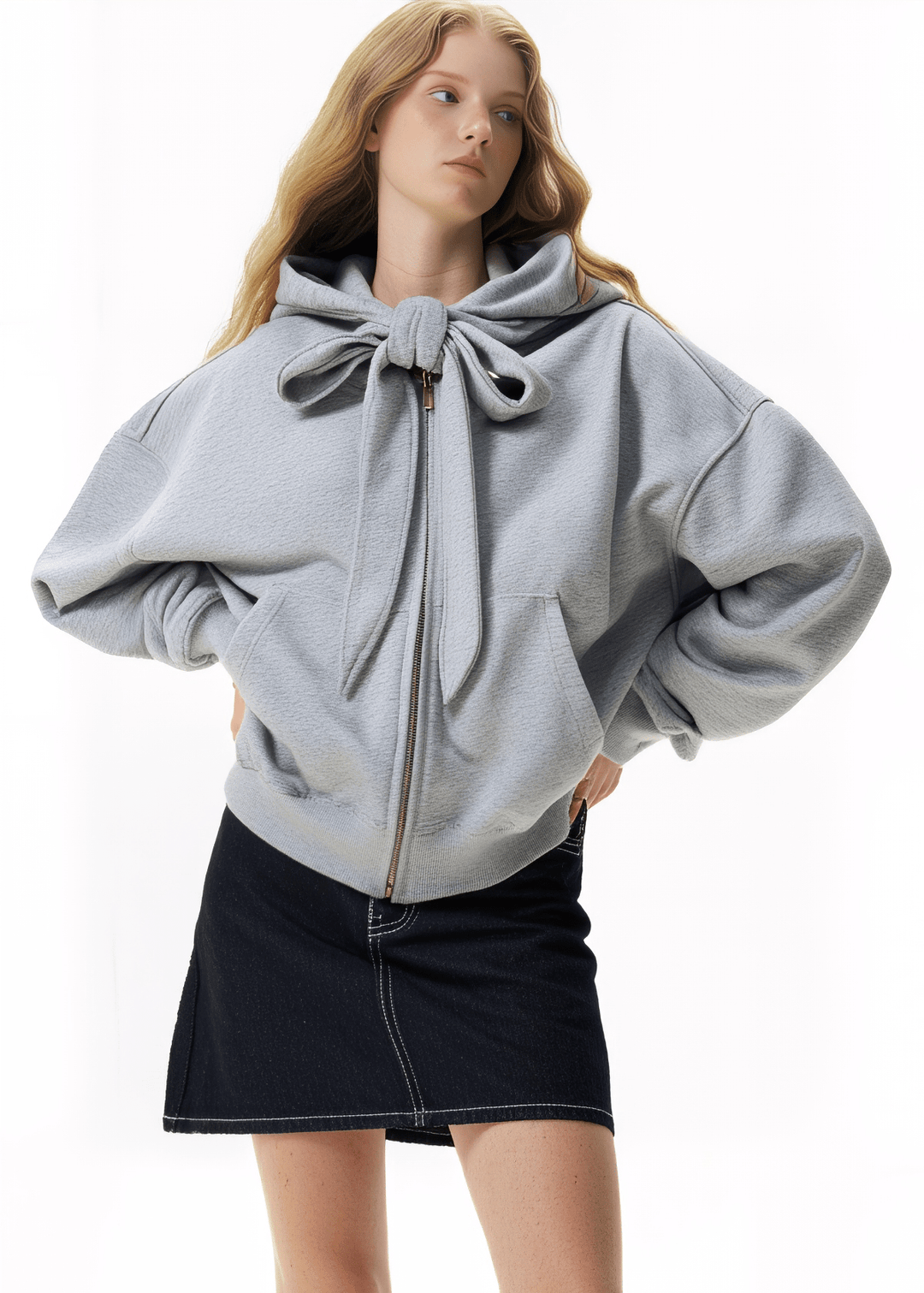 BOW TIE HOODIE - ANLEM