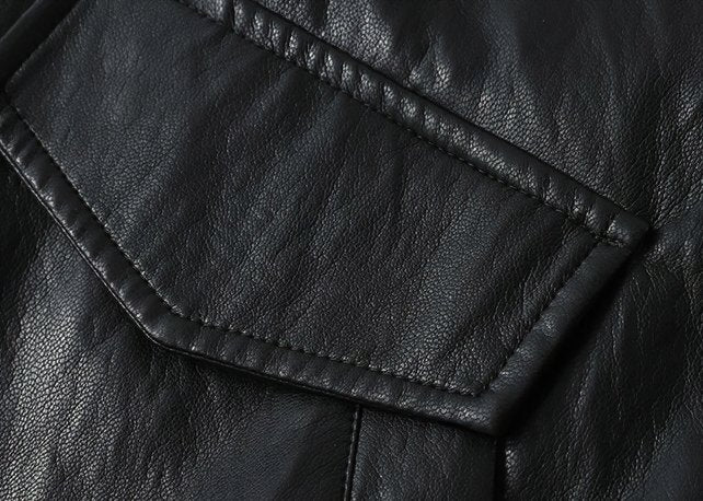 CLASSIC STANDARD LEATHER JACKET - ANLEM