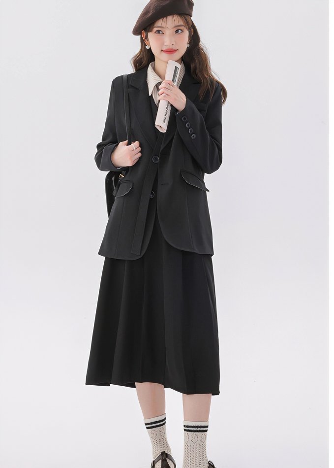 DESIGN MIDI JACKET - ANLEM