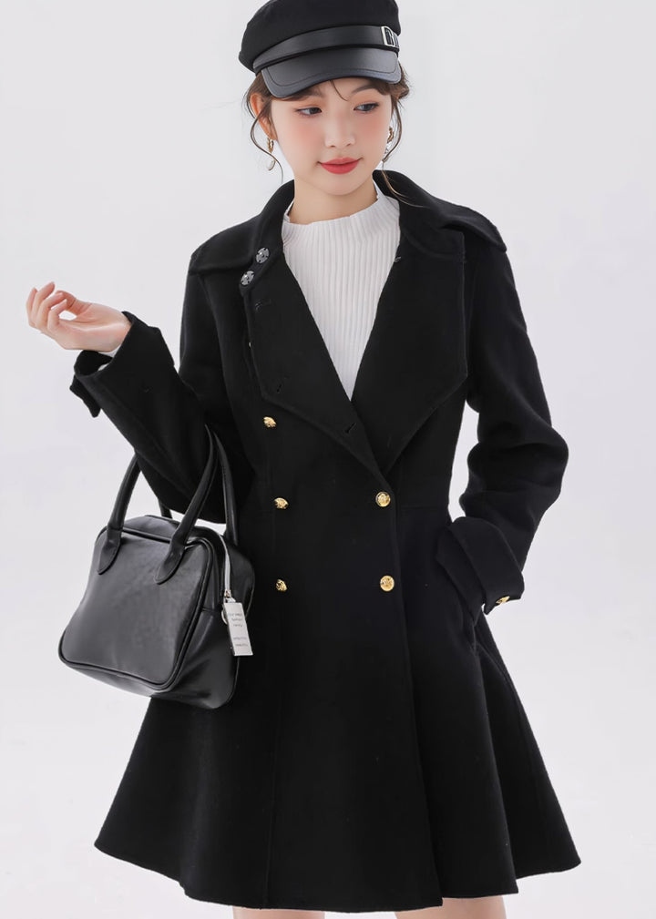 DOUBLE BUTTON A - LINE COAT - ANLEM