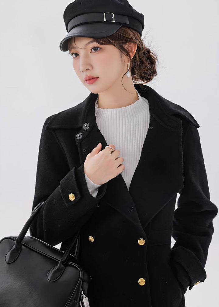 DOUBLE BUTTON A - LINE COAT - ANLEM