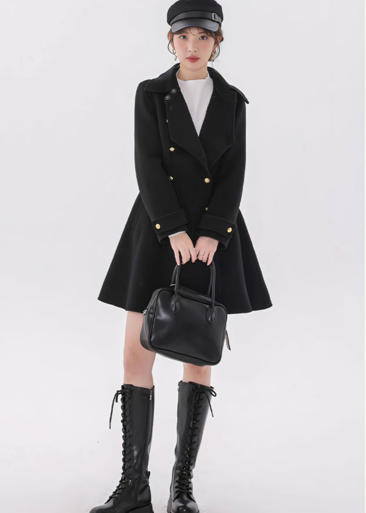 DOUBLE BUTTON A - LINE COAT - ANLEM