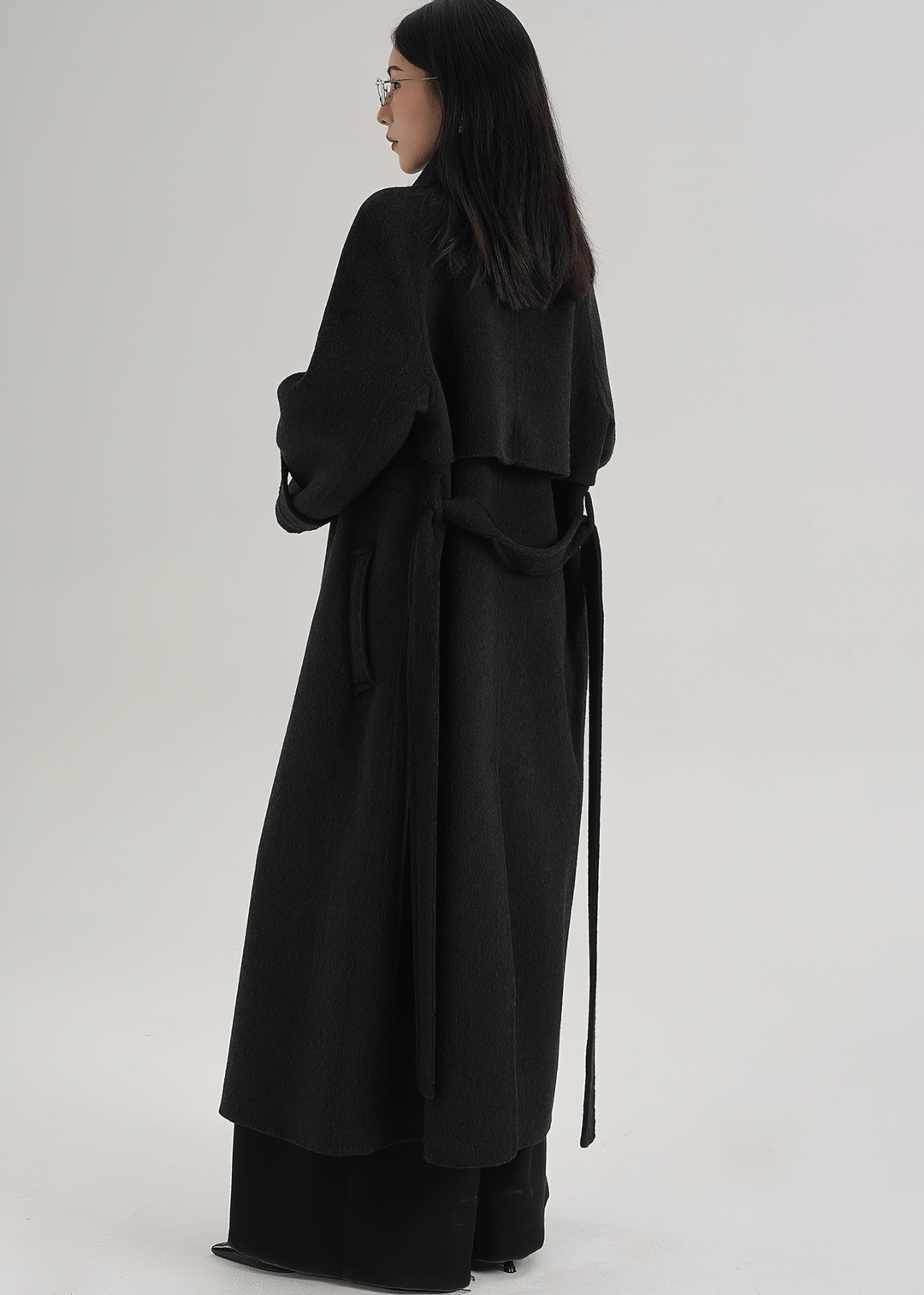 ELEGANT RAGLAN FUNNEL COAT - ANLEM