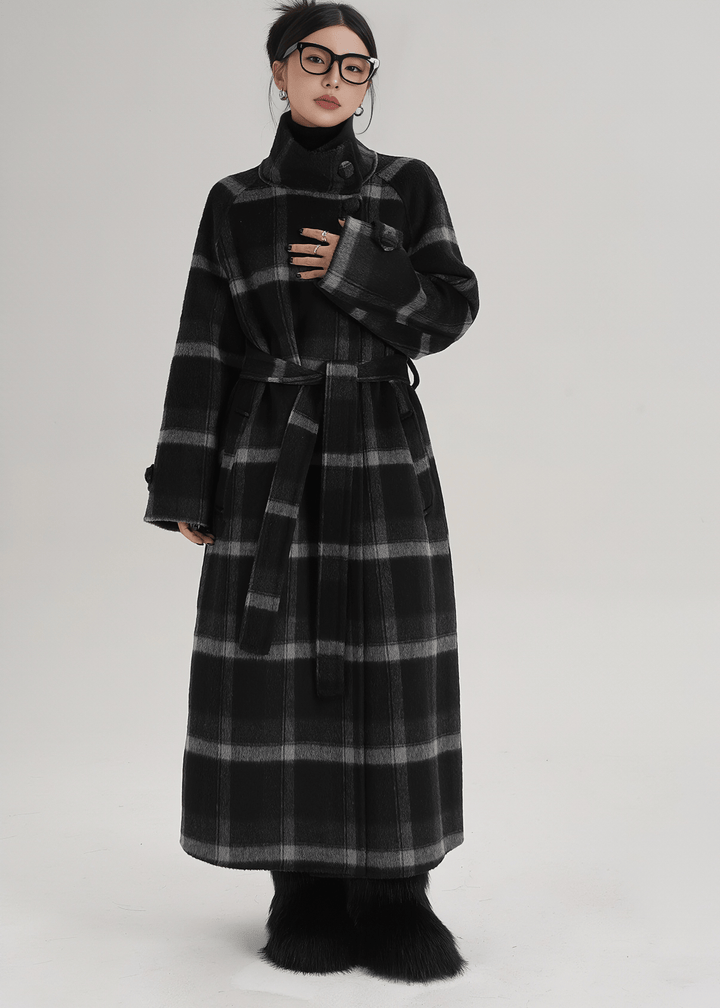 ELEGANT RAGLAN FUNNEL COAT - ANLEM