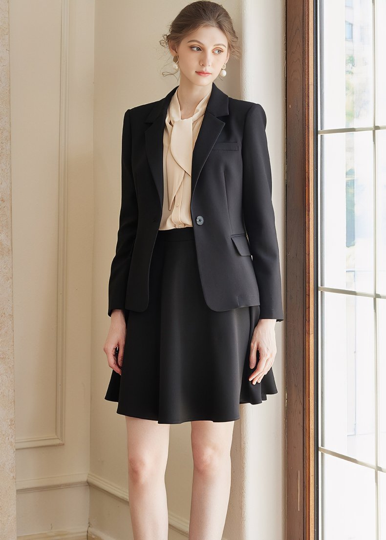 ELEGANT SILHOUETTE JACKETS & SKIRT - ANLEM