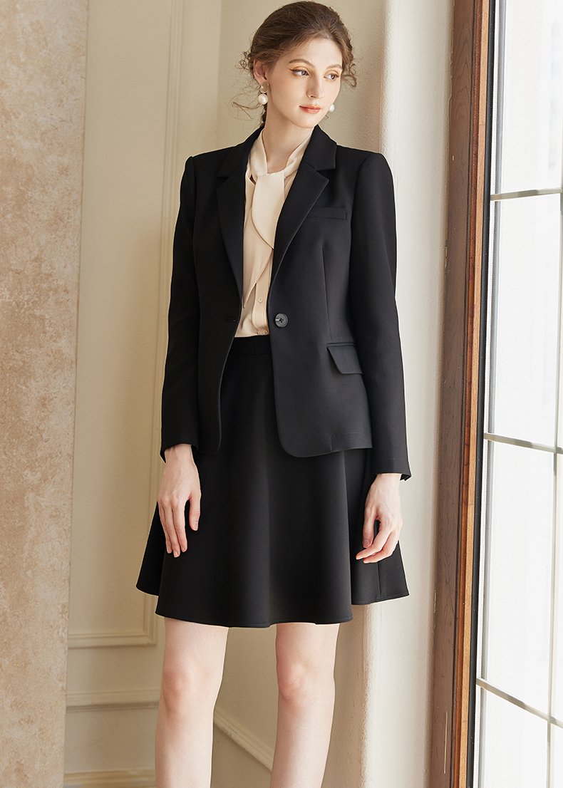 ELEGANT SILHOUETTE JACKETS & SKIRT - ANLEM