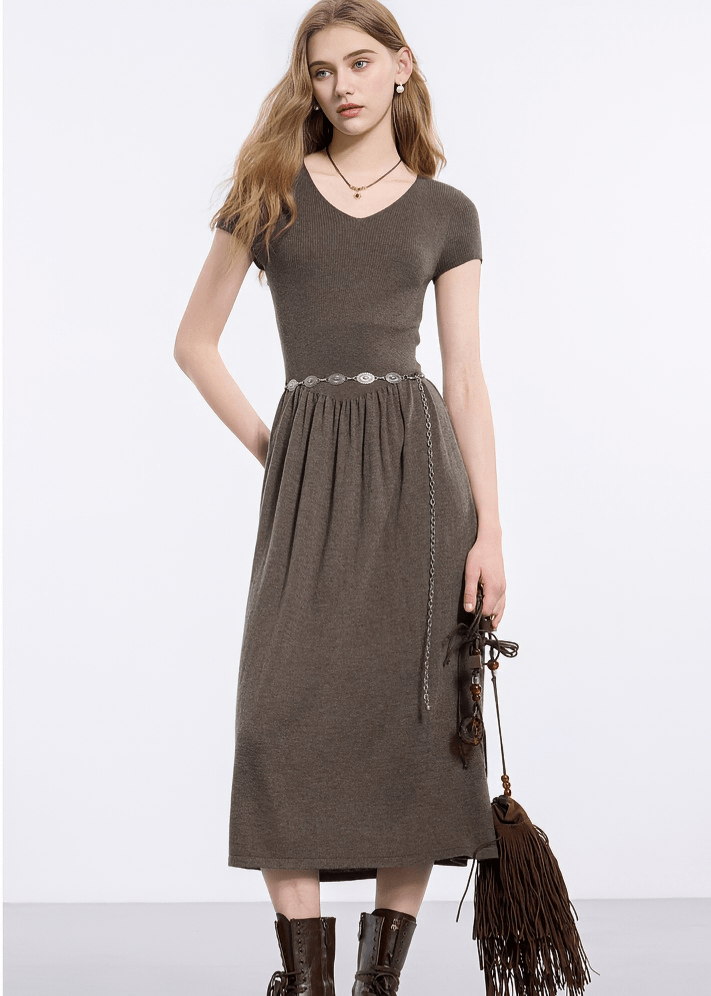 ESSENTIAL JERSEY MAXI DRESS - ANLEM