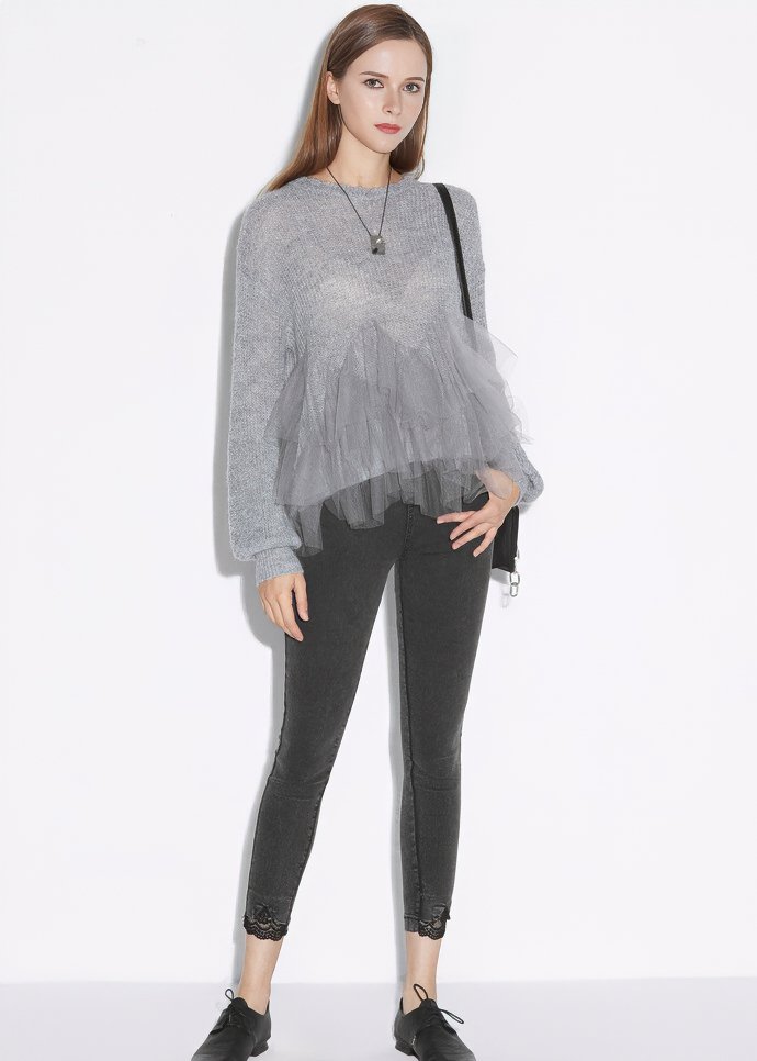 FAIRY MESH THIN KNIT - ANLEM