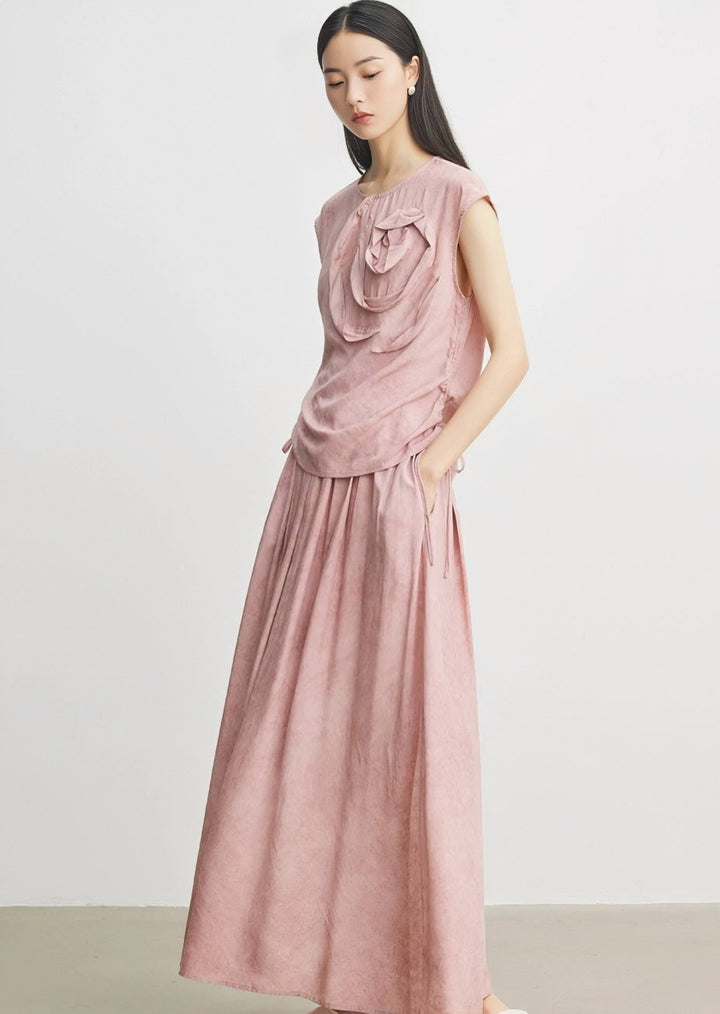 FLOWER APPLIQUE TOPS - ANLEM