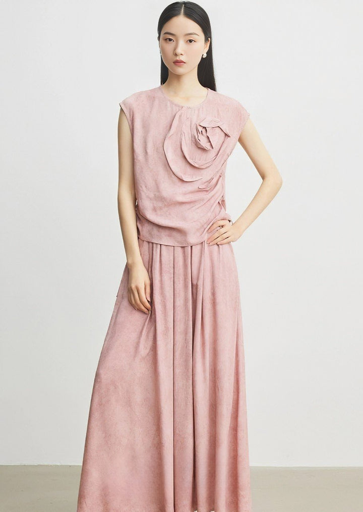 FLOWER APPLIQUE TOPS - ANLEM