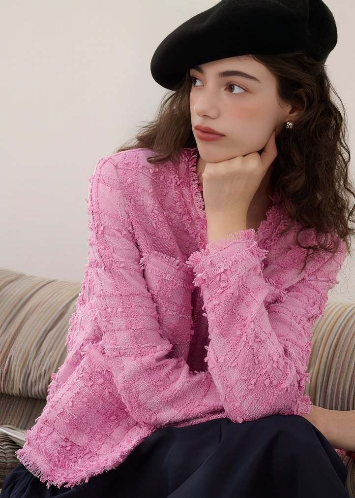 FRINGE FLAMINGO JACKET - ANLEM