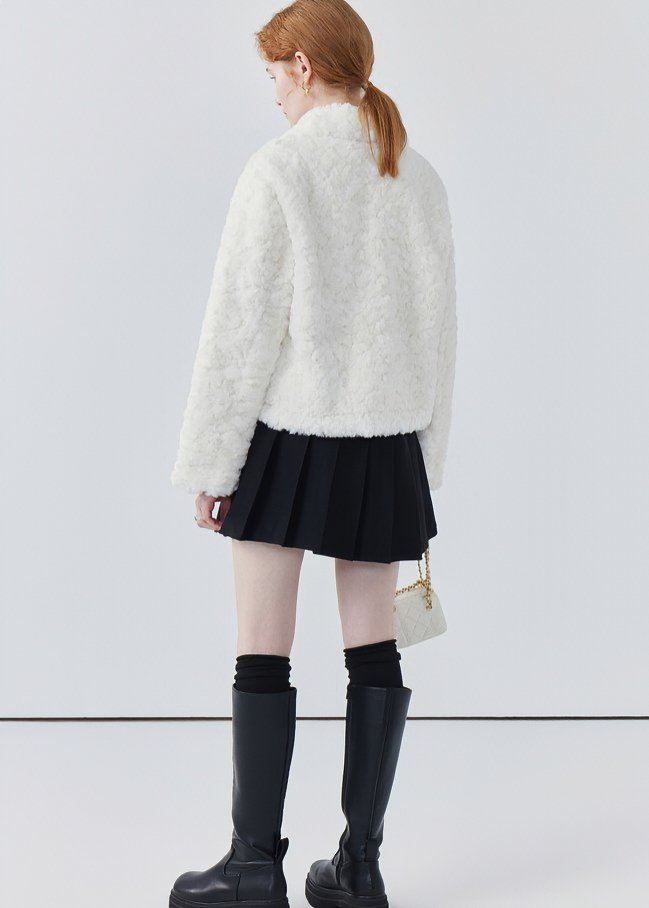 HORN BUTTONS FUR JACKET - ANLEM