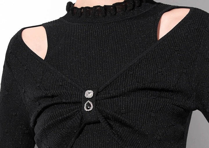 Cut Design Sweater