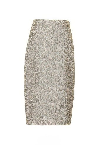 JACQUARD TIGHT SKIRT - ANLEM