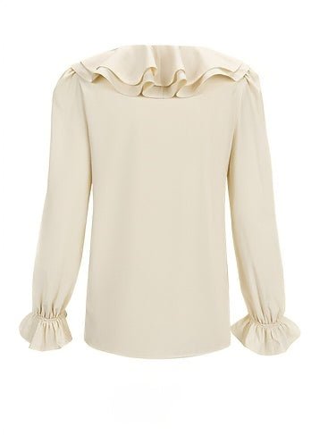 LACE COLLAR SWEET BLOUSE - ANLEM