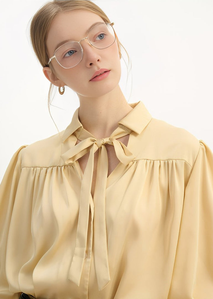 LONG PUFF SLEEVE SHIRT - ANLEM