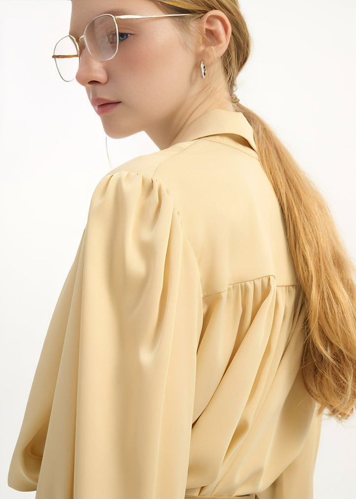 LONG PUFF SLEEVE SHIRT - ANLEM