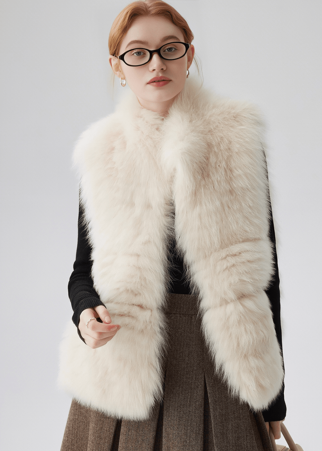 LUXURY FAUX FUR VEST - ANLEM