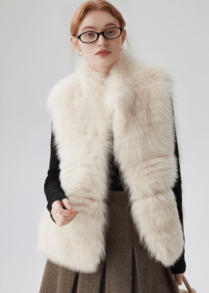 LUXURY FAUX FUR VEST - ANLEM