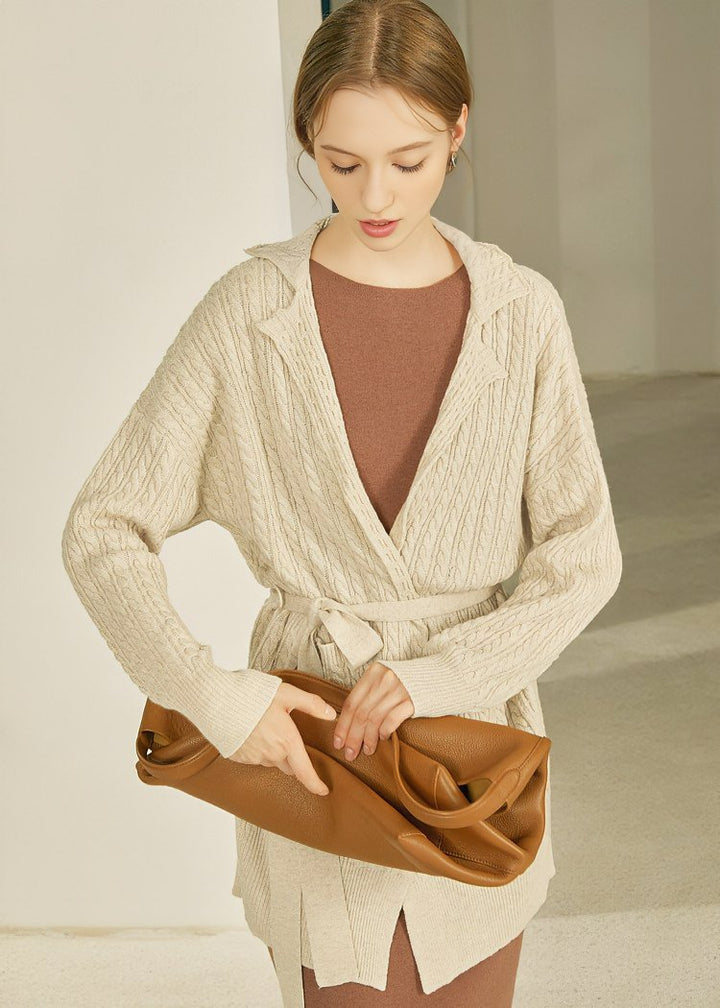 MILKTEA MIDI KNIT CARDIGAN - ANLEM