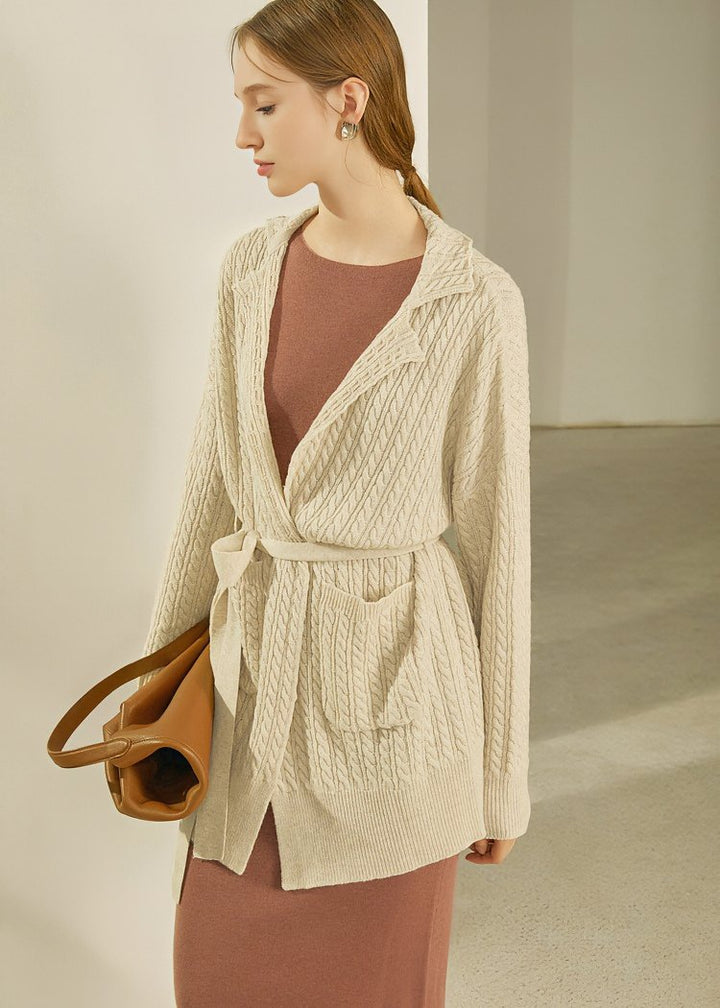 MILKTEA MIDI KNIT CARDIGAN - ANLEM