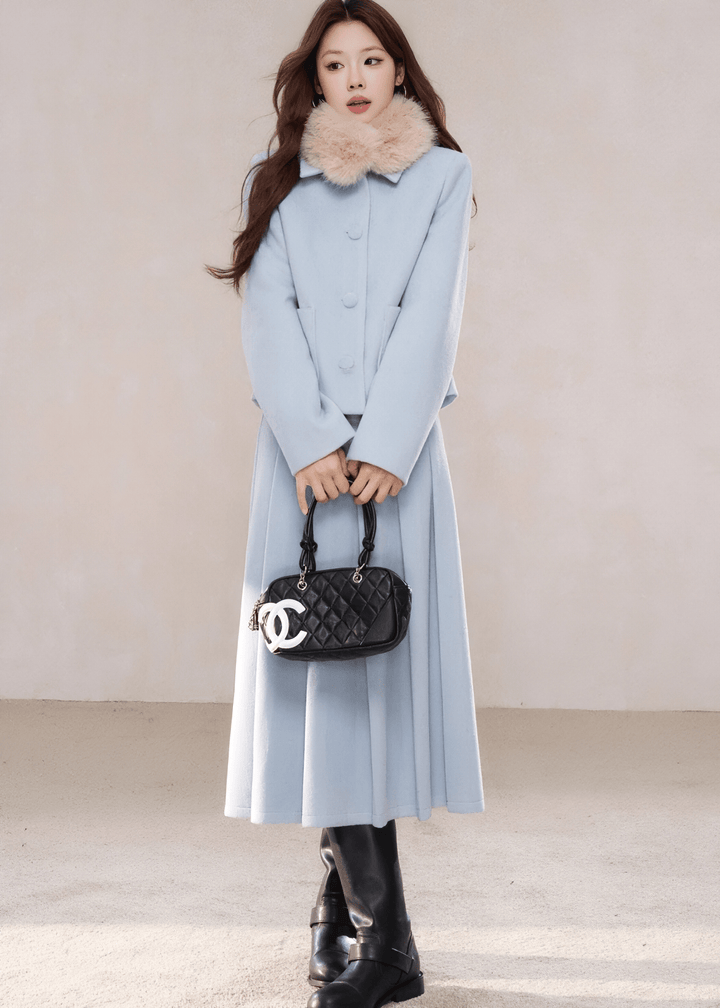 MODERN CHIC COORD JACKET&SKIRT - ANLEM
