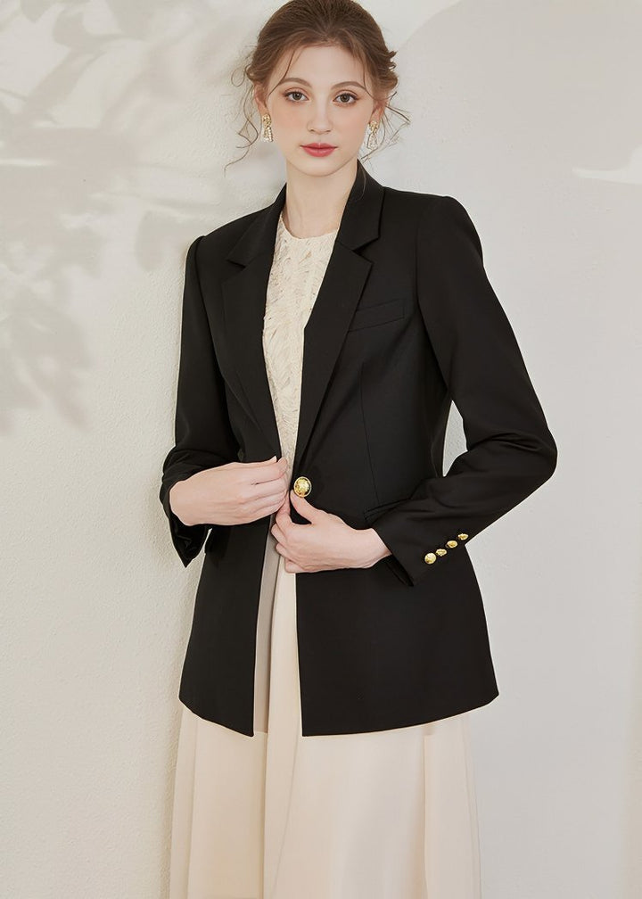 ONE BUTTON SLIM JACKET - ANLEM