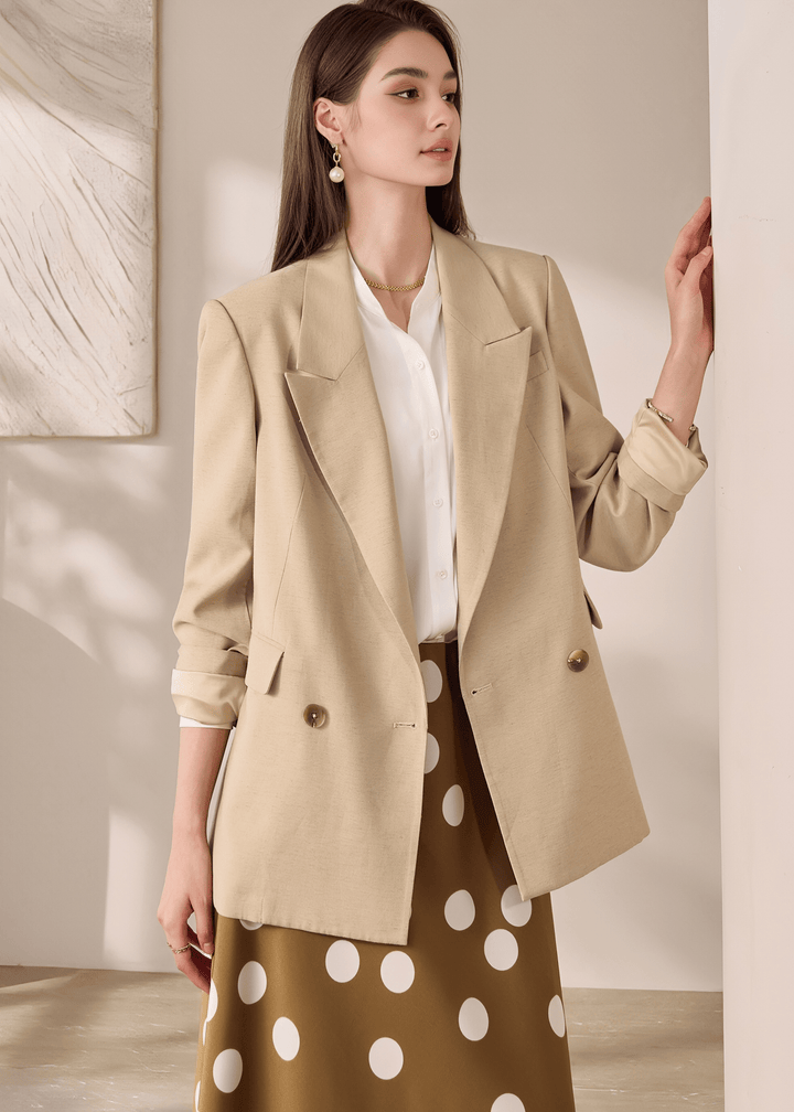 OVERSIZED DOUBLE - BREASTED BLAZER - ANLEM