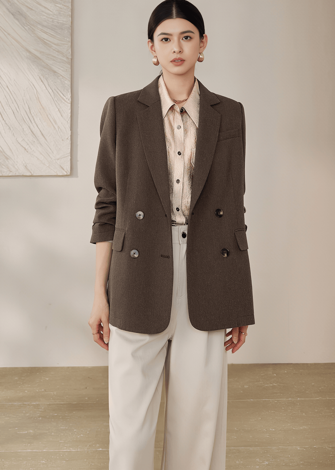 OVERSIZED DOUBLE BREASTED JACKET - ANLEM