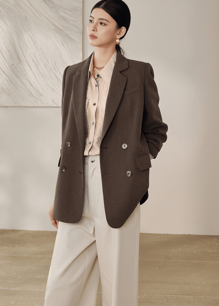 OVERSIZED DOUBLE BREASTED JACKET - ANLEM