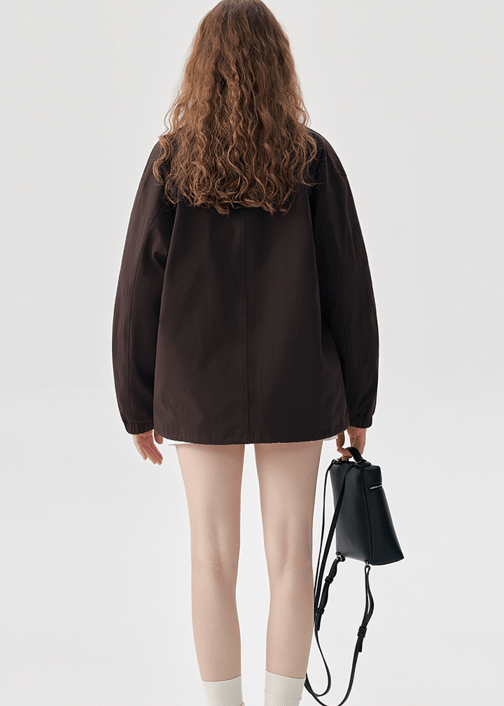 OVERSIZED UTILITY POCKET JACKET - ANLEM