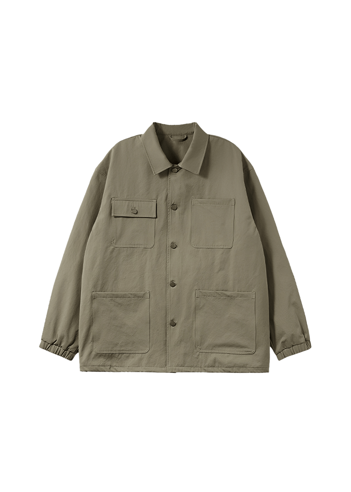 OVERSIZED UTILITY POCKET JACKET - ANLEM
