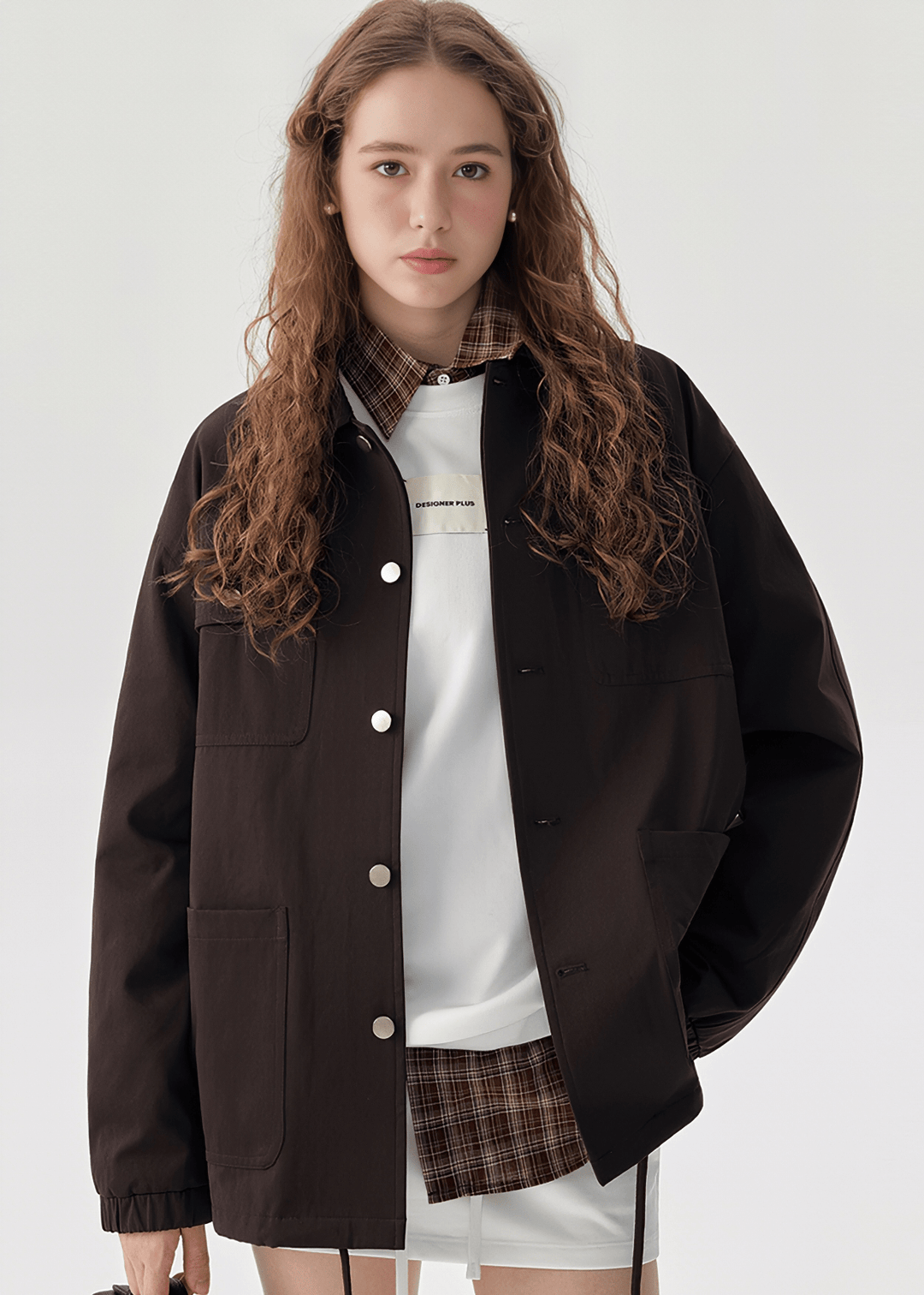 OVERSIZED UTILITY POCKET JACKET - ANLEM