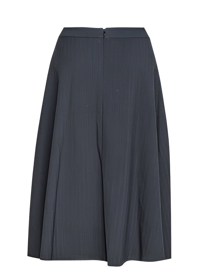 PLEATED LARGE HEM SKIRT - ANLEM