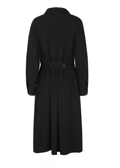 PLEATED WAIST LONG JACKET - ANLEM