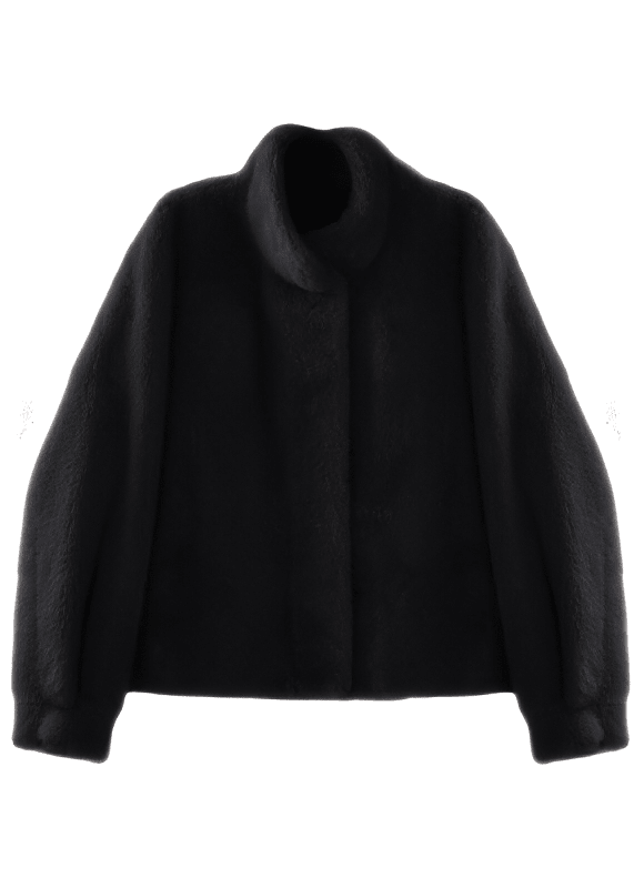PLUSH HIGH NECK JACKET - ANLEM