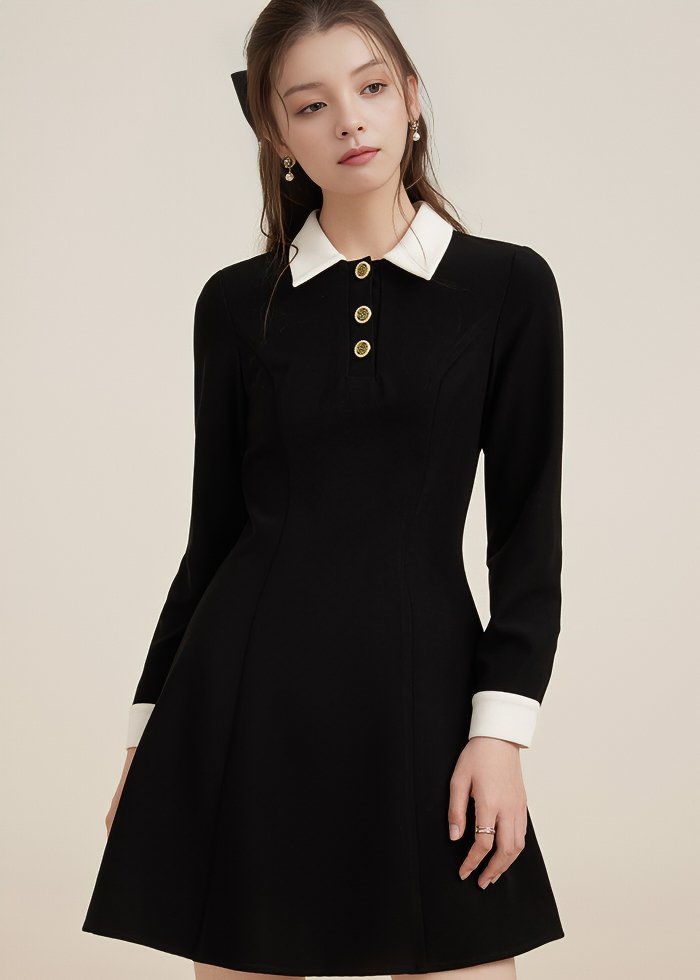 POLO STYLE MINI DRESS - ANLEM