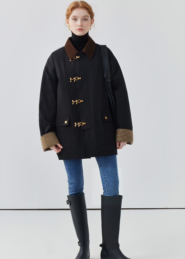 anlem ／ RETRO HOOK COTTON JACKET Retro Hook Cotton Jacket – ANLEM