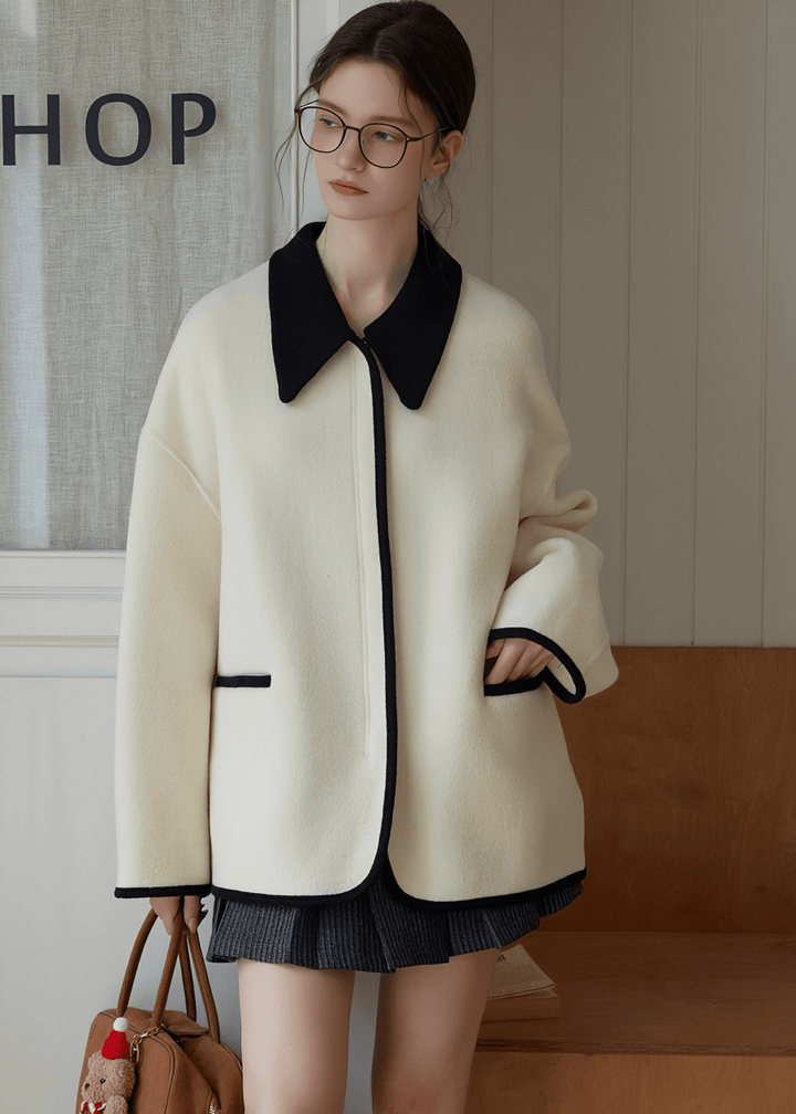 RETRO ROUND NECK ZIP - UP - ANLEM