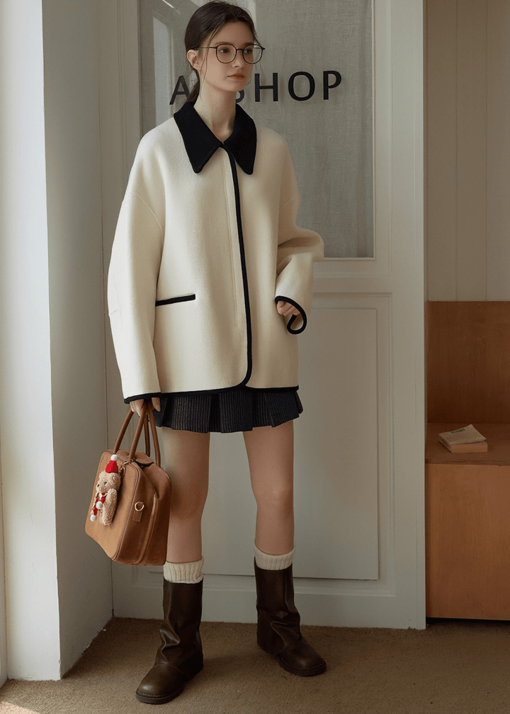 RETRO ROUND NECK ZIP - UP - ANLEM