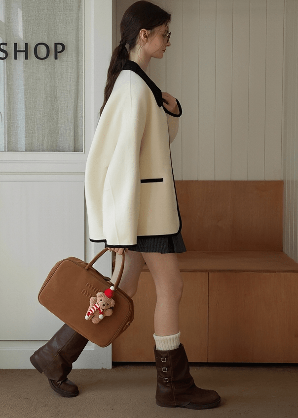 RETRO ROUND NECK ZIP - UP - ANLEM