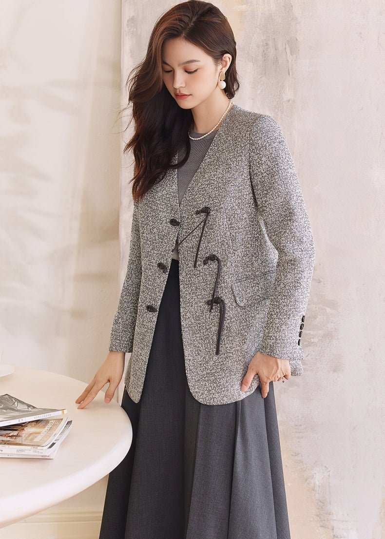 RETRO TWEED BLAZER - ANLEM