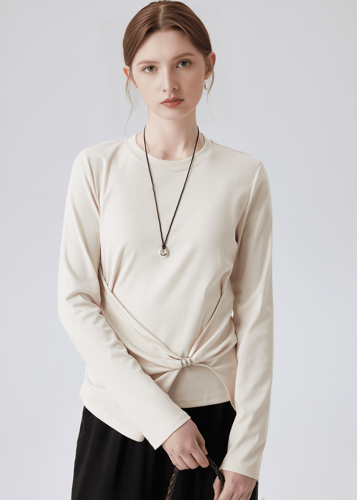 RING - DETAILED TWIST FRONT TOP - ANLEM