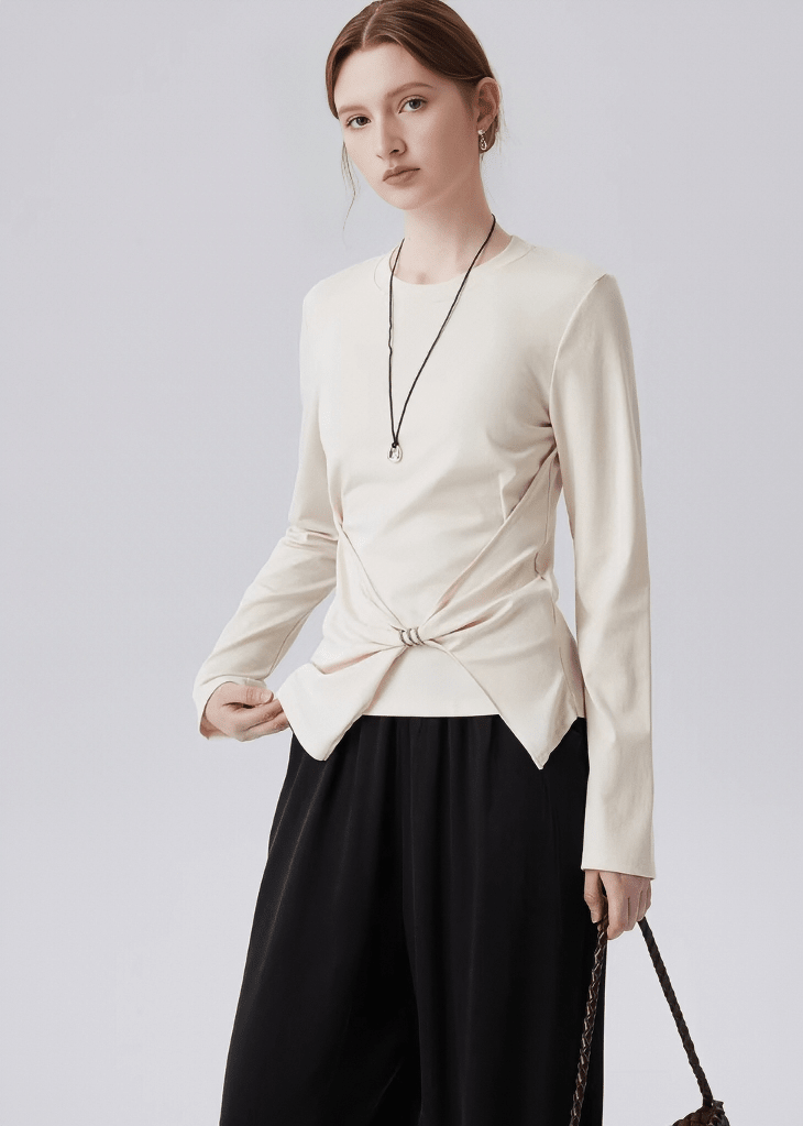 RING - DETAILED TWIST FRONT TOP - ANLEM